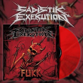 SADISTIK EXEKUTION -- Fukk  LP  BLOODRED MARBLED