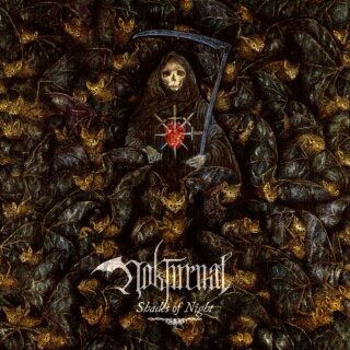 NOKTURNAL -- Shades of Night  LP  OXBLOOD / BLACK MERGE