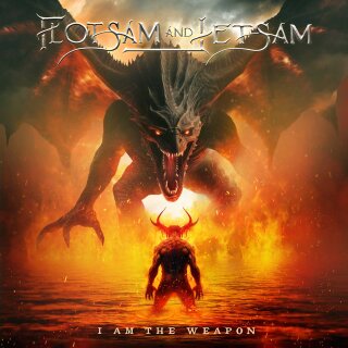 FLOTSAM AND JETSAM -- I am the Weapon  LP  CLEAR RED