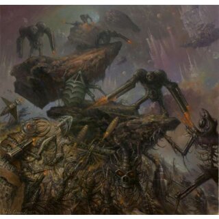 ARTIFICIAL BRAIN -- Labyrinth Constellation  LP  BLACK BLOOD ORB