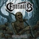ENTRAILS -- Raging Death  LP  SPLATTER