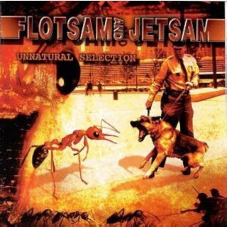FLOTSAM AND JETSAM -- Unnatural Selection  LP  SPLATTER