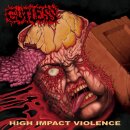 GUTLESS -- High Impact Violence  LP  YELLOW