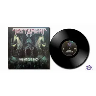 TESTAMENT -- Dark Roots of Earth  12" EP  BLACK