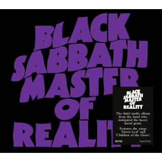 BLACK SABBATH -- Master of Reality (2009 Remaster)  CD  DIGISLEEVE