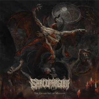 SARCOPHAGUM -- The Grand Arc of Madness  LP  MARBLED