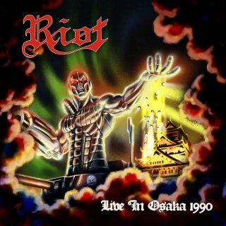 RIOT -- Live in Osaka 1990  LP  RED