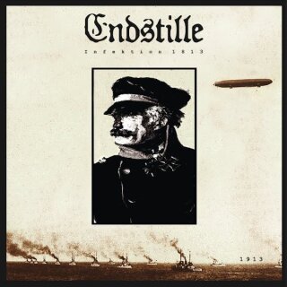ENDSTILLE -- Infektion 1813  LP  RED MARBLED