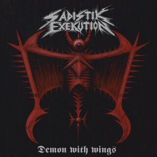 SADISTIK EXEKUTION -- Demon with Wings  7"  BLACK