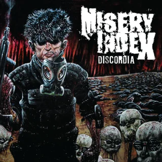 MISERY INDEX -- Discordia  LP  MARBLED