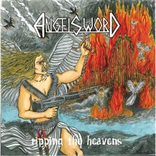 ANGEL SWORD -- Ripping the Heavens  LP  RED