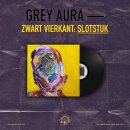 GREY AURA -- Zwart vierkant Slotstuk  LP  BLACK