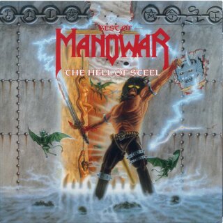 MANOWAR -- Hell of Steel - Best of  DLP  SILVER