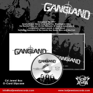 GANGLAND -- EP 1991  CD  SLIPCASE