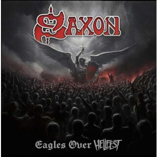 SAXON -- Eagles Over Hellfest  DLP  SILVER