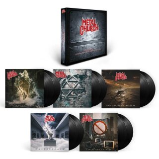 METAL CHURCH -- Reforged: The Remastered Collection (1999 - 2013)  DLP  BLACK  BOX SET