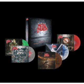 METAL CHURCH -- Reforged: The Remastered Collection (1999 - 2013)  DLP  COLORED  BOX SET