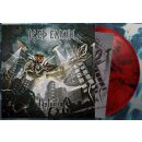 ICED EARTH -- Dystopia  LP  RED BLACK MARBLED