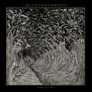 MITOCHONDRION -- Through Cosmic Gaze  LP  GOLD / BLACK MARBLED