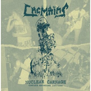 CREMAINS -- Nuclear Carnage - Complete Recordings 1987/1988  LP+CD  DIE HARD