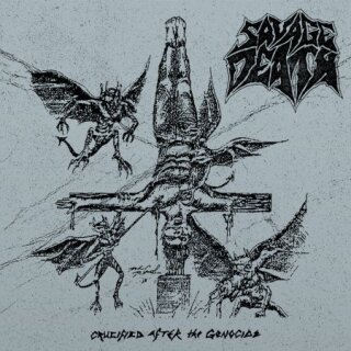 SAVAGE DEATH -- Crucified After the Genocide  LP  DIE HARD