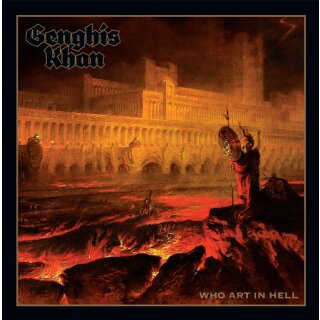 GENGHIS KHAN -- Who Art in Hell  LP  RED