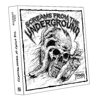 DIMA ANDREYUK -- SCREAMS FROM THE UNDERGROUND - "The Story of Thrash Records"  BOOK