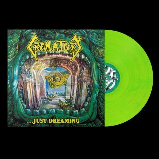 CREMATORY -- ...Just Dreaming  LP  GREEN MARBLED