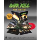 OVERKILL -- Feel the Fire  (40th Anniversary)  LP  BOX  RED