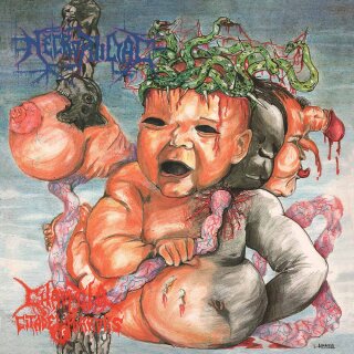 NECROPHILIAC -- Chaopula. Citadel of Mirrors  LP  RED SPLATTER