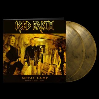 ICED EARTH -- Metal Camp  DLP  GOLD MARBLED