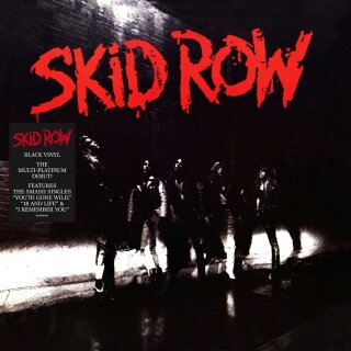 SKID ROW -- Skid Row  LP  BLACK
