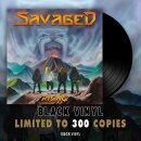 SAVAGED -- Rising  LP  BLACK