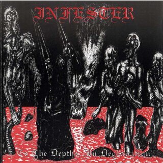 INFESTER -- To the Depths, in Degradation  CD  JEWELCASE