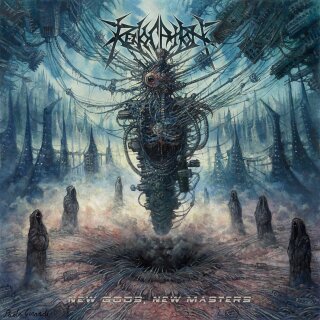 REVOCATION -- New Gods, New Masters  LP  RED MARBLED